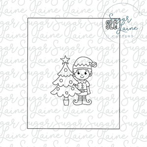 PYO Boy Elf Silk screen stencil