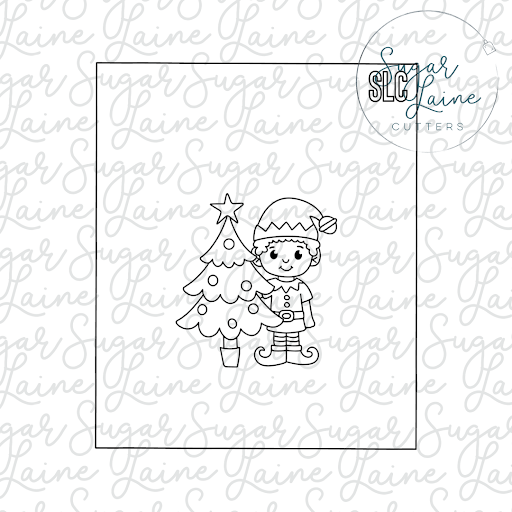 PYO Boy Elf Silk screen stencil