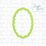 Scalloped Oval