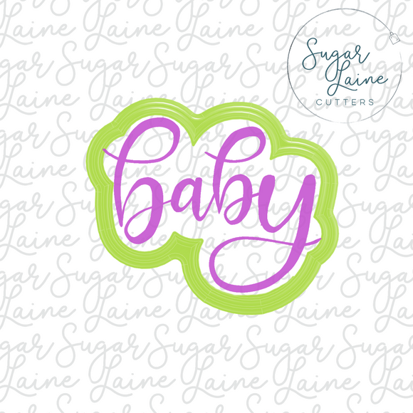 Baby2 Text Plaque