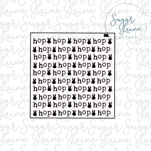 Hop - Silk Screen Stencil