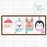 Polar Bear Ornament - Tall
